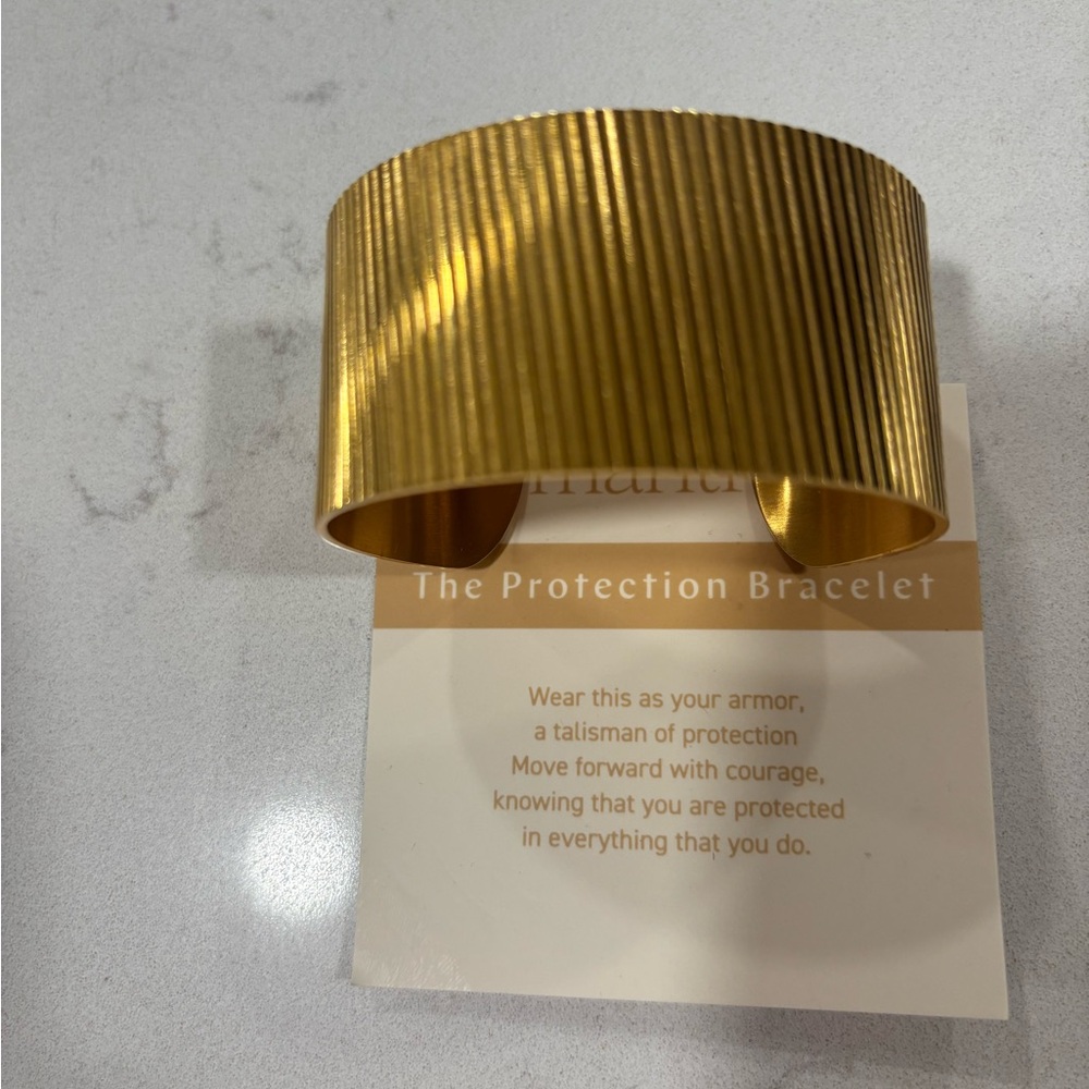 Mantra Gold Bracelet Adjustable- NWT